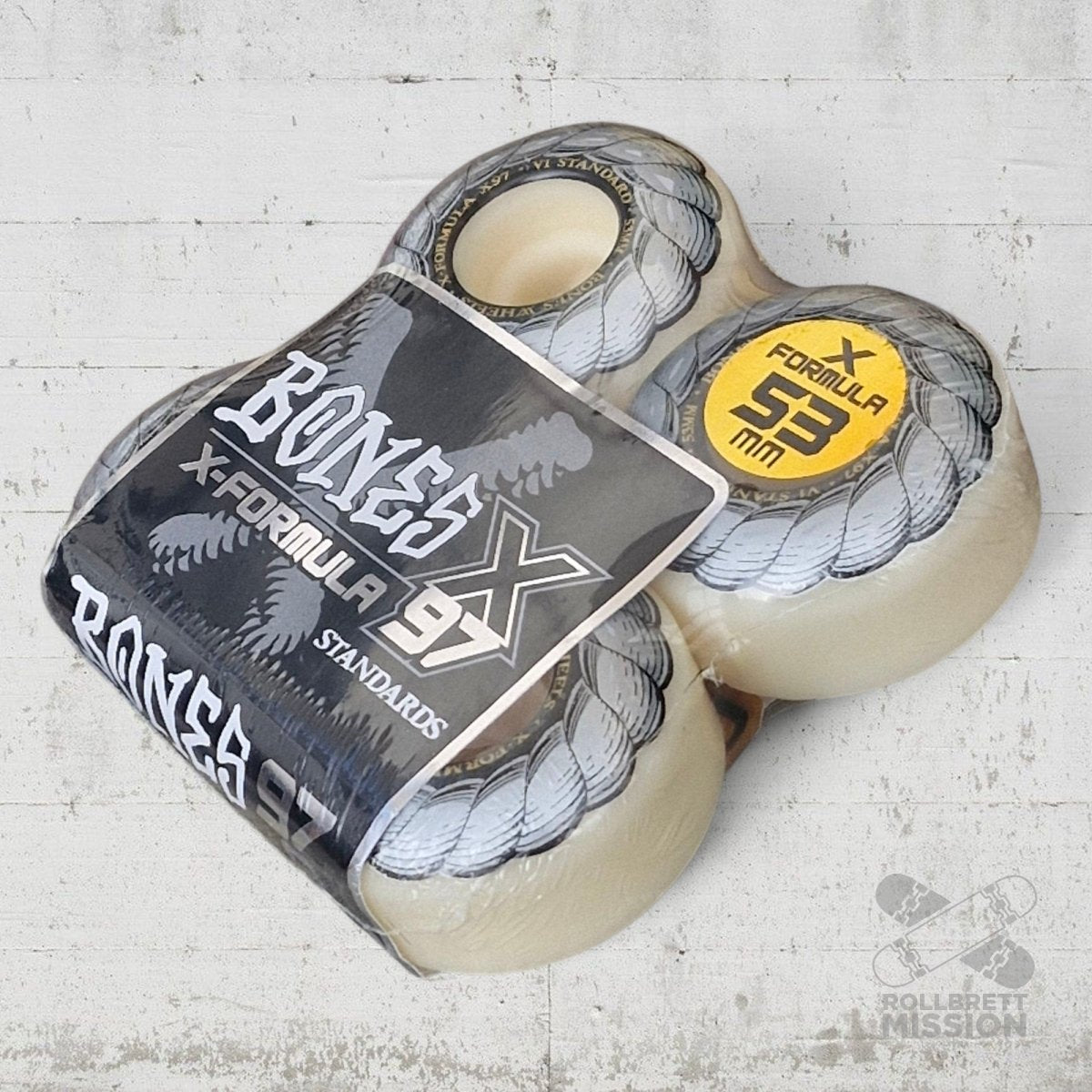 Bones X - Formula 97A V1 Standard Wheels - Skateboard - Rollen - Rollbrett Mission