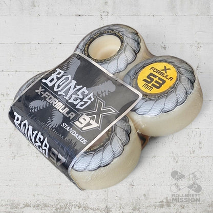Bones X - Formula 97A V1 Standard Wheels - Skateboard - Rollen - Rollbrett Mission