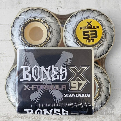Bones X - Formula 97A V1 Standard Wheels - Skateboard - Rollen - Rollbrett Mission