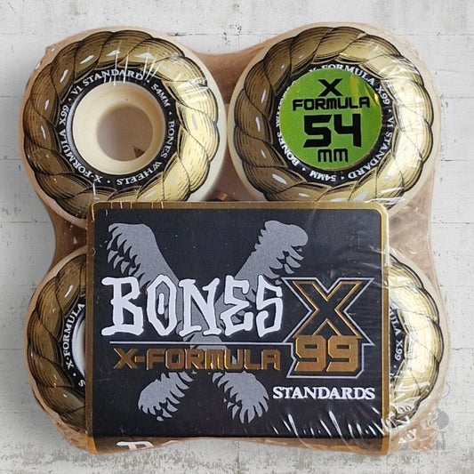 Bones X - Formula 99A 54mm V1 Standard Wheels - Skateboard - Rollen - Rollbrett Mission