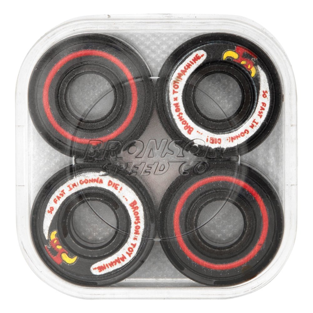 Bronson Speed Co. G3 X Toy Machine Bearings Kugellager - Skateboard - Kleinteile - Rollbrett Mission