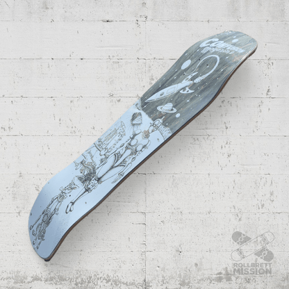 Confusion Dystopia Skull Shaped 9.25 Deck - Skateboard - Decks - Rollbrett Mission