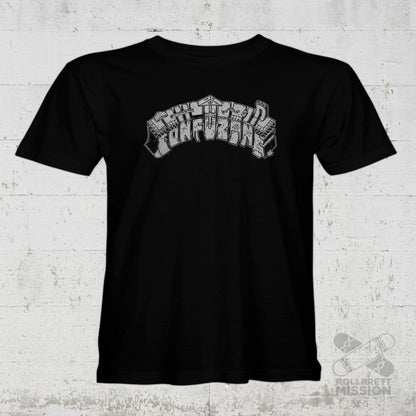 Confusion Magazine T-Shirt Confuzine ¿? DIY ramps black - Rollbrett Mission
