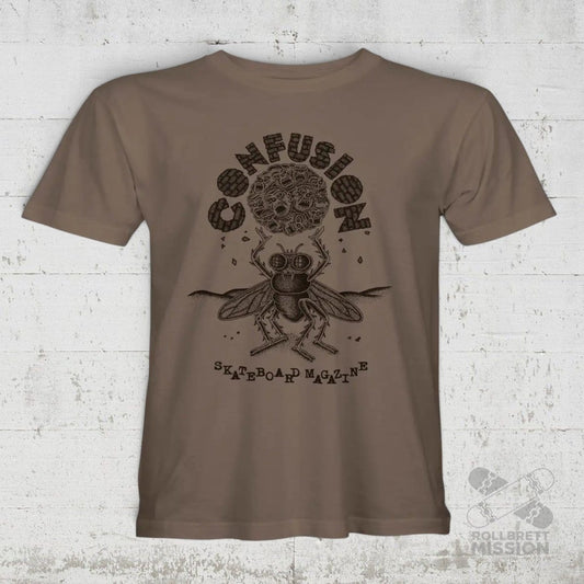 Confusion Magazine T-Shirt The Fly prairie dust - Rollbrett Mission