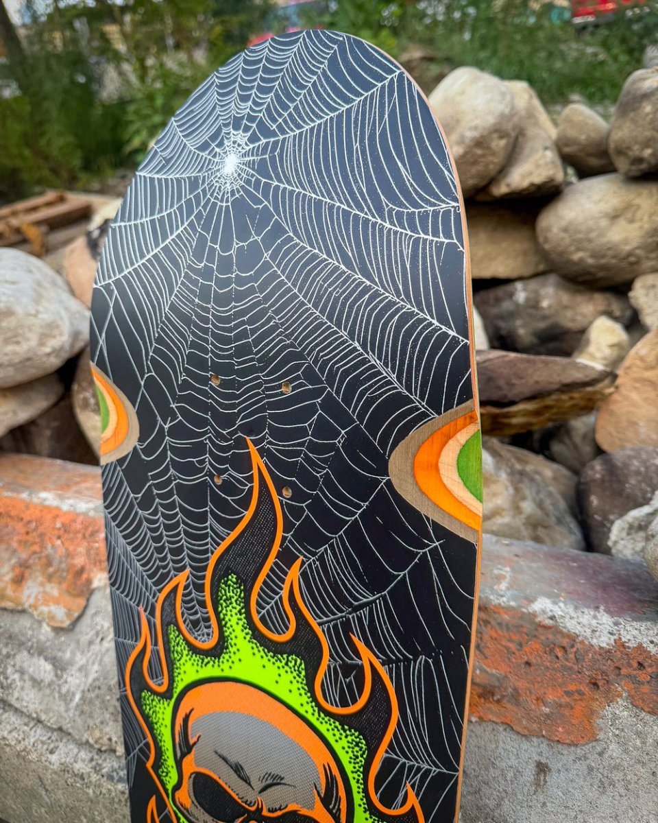 Creature Bonehead Webbed Shaped 9.0 Deck - Skateboard-Decks - Rollbrett Mission