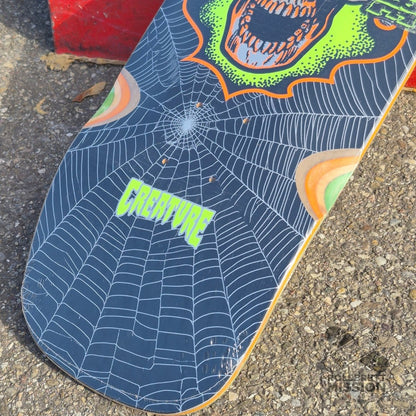Creature Bonehead Webbed Shaped 9.0 Deck - Skateboard-Decks - Rollbrett Mission