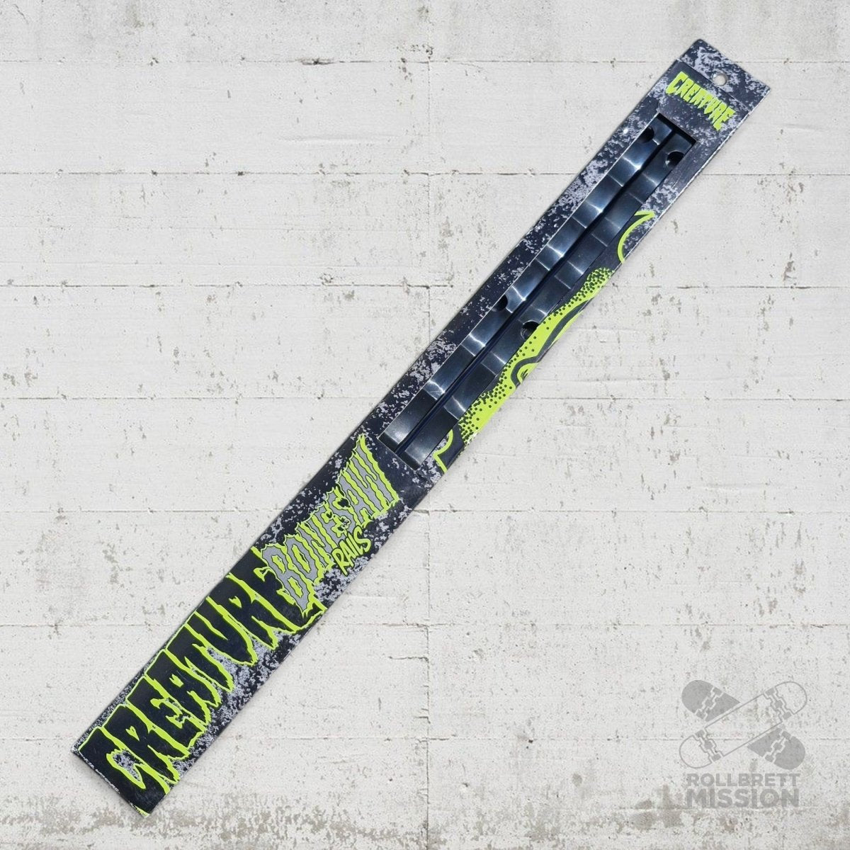 Creature Bonesaw Rails black - Skateboard - Kleinteile - Rollbrett Mission