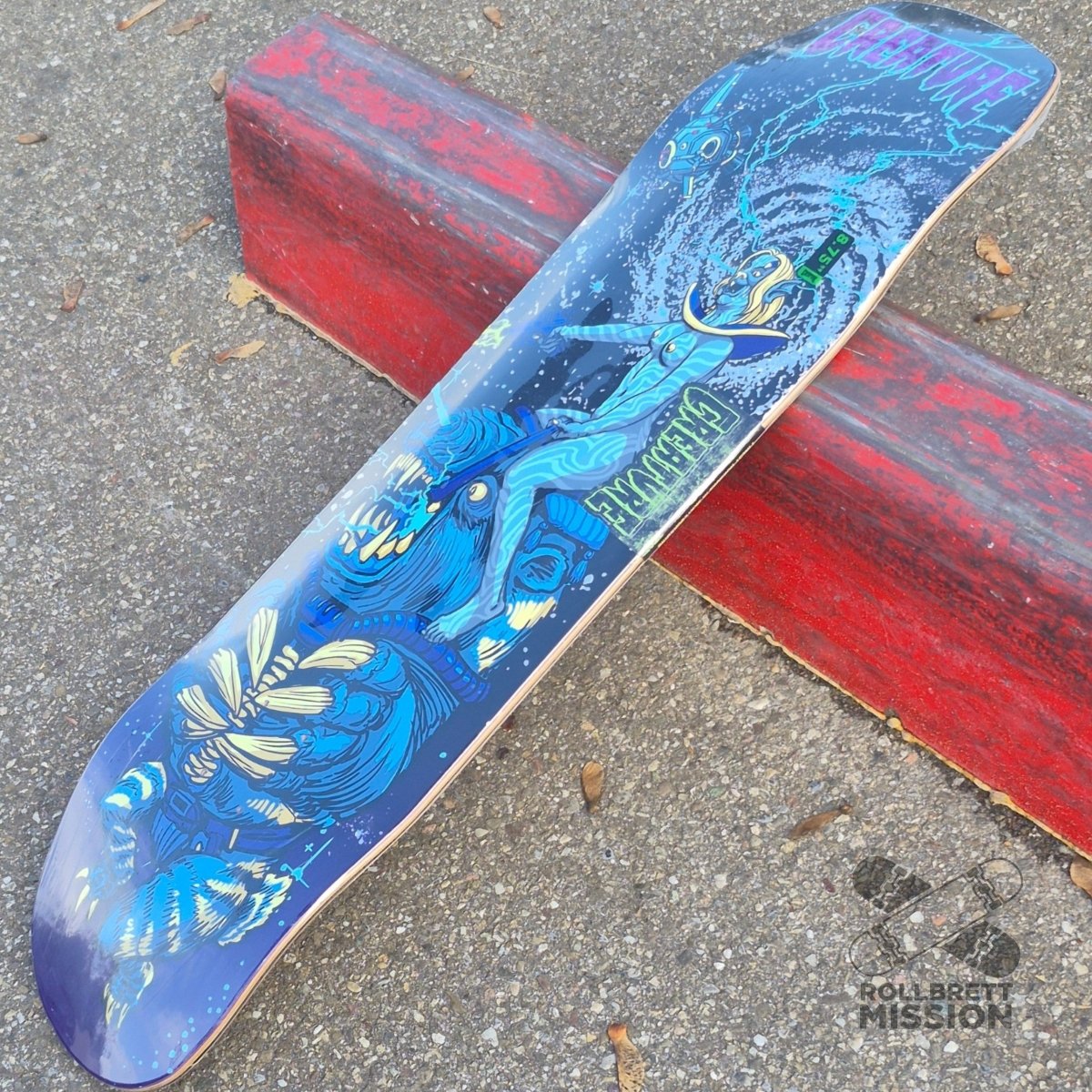 Creature Cosmo Rider LG 8.75 Deck - Skateboard-Decks - Rollbrett Mission