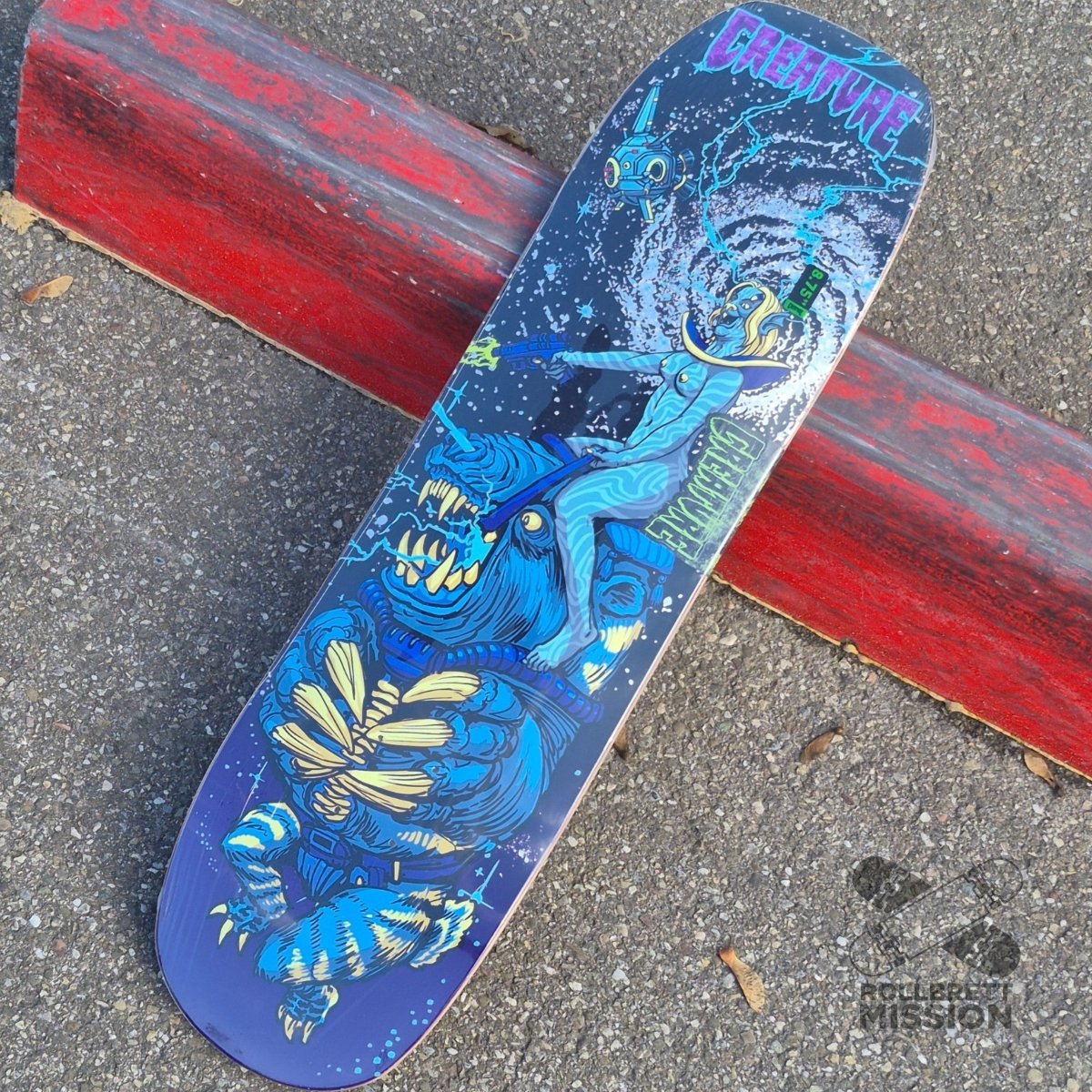 Creature Cosmo Rider LG 8.75 Deck - Skateboard-Decks - Rollbrett Mission