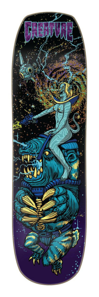 Creature Cosmo Rider LG 8.75 Deck - Skateboard-Decks - Rollbrett Mission