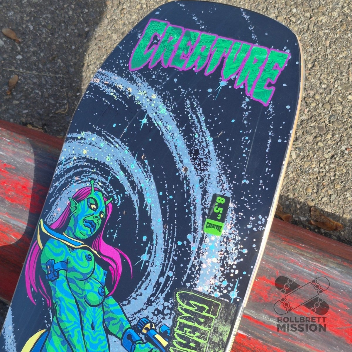 Creature Cosmo Rider SM 8.5 Deck - Skateboard-Decks - Rollbrett Mission