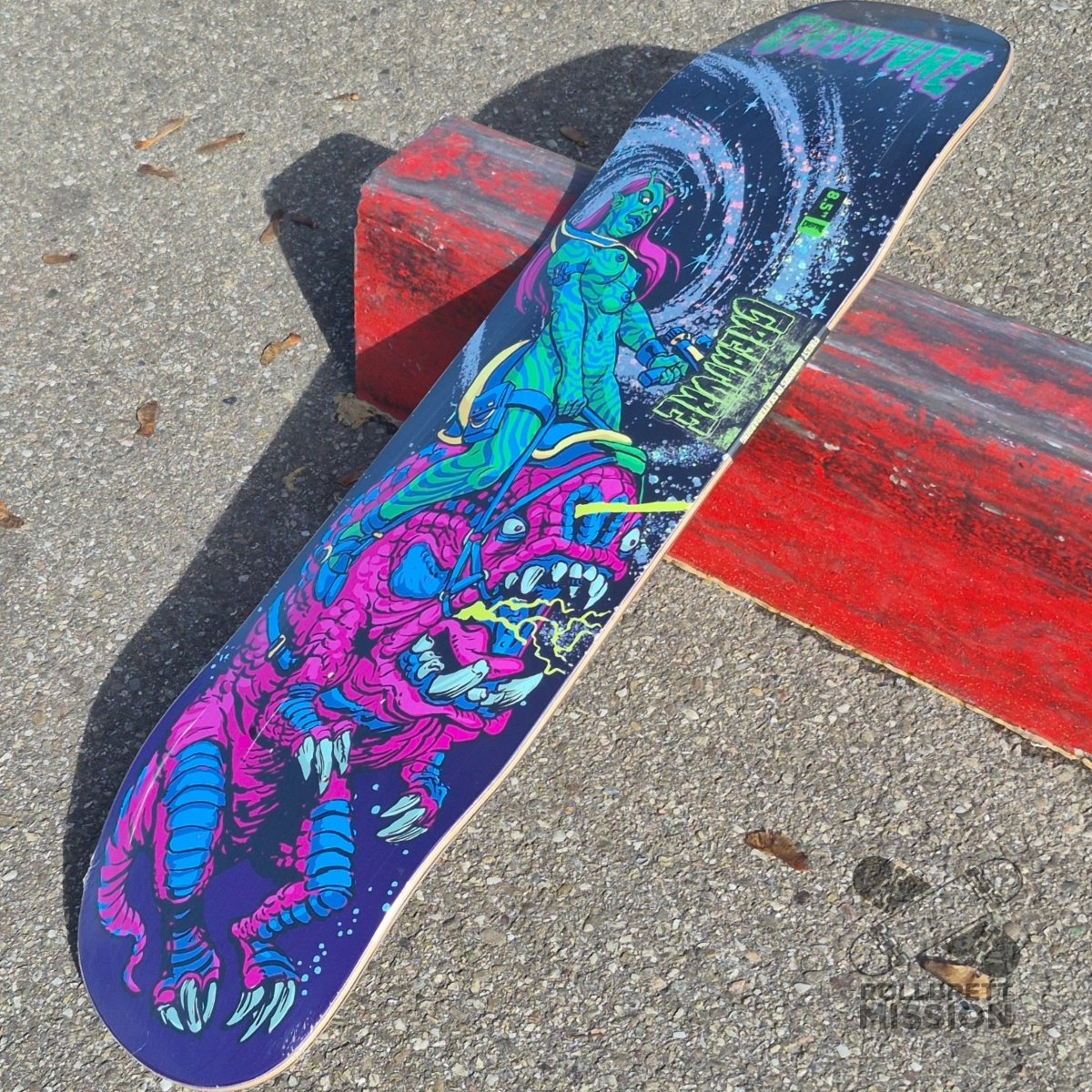 Creature Cosmo Rider SM 8.5 Deck - Skateboard-Decks - Rollbrett Mission
