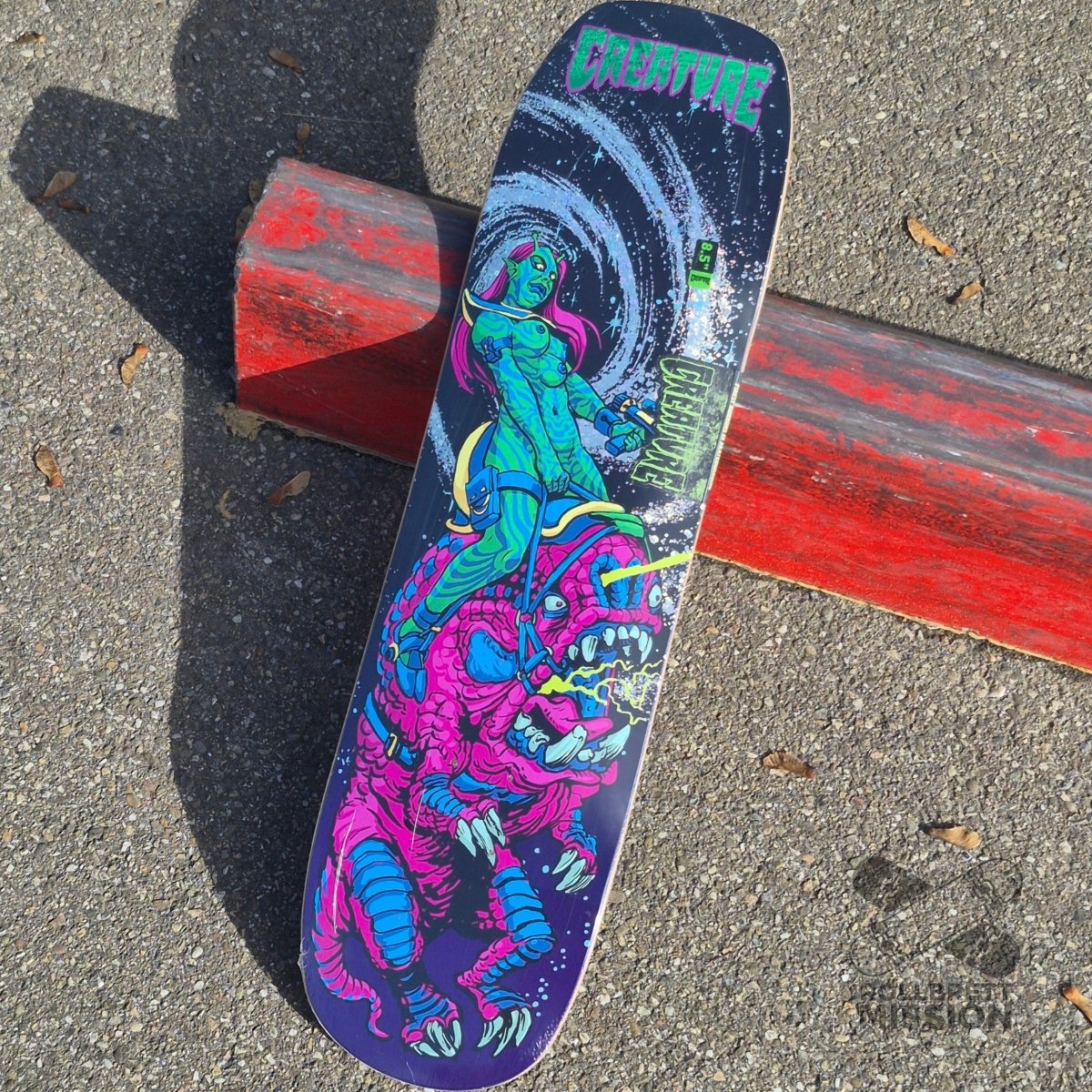 Creature Cosmo Rider SM 8.5 Deck - Skateboard-Decks - Rollbrett Mission