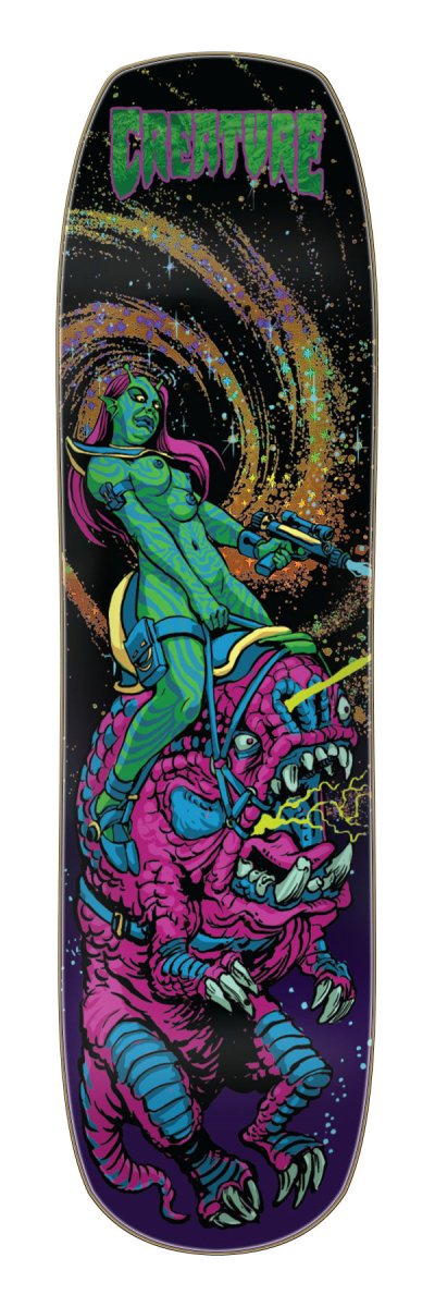 Creature Cosmo Rider SM 8.5 Deck - Skateboard-Decks - Rollbrett Mission