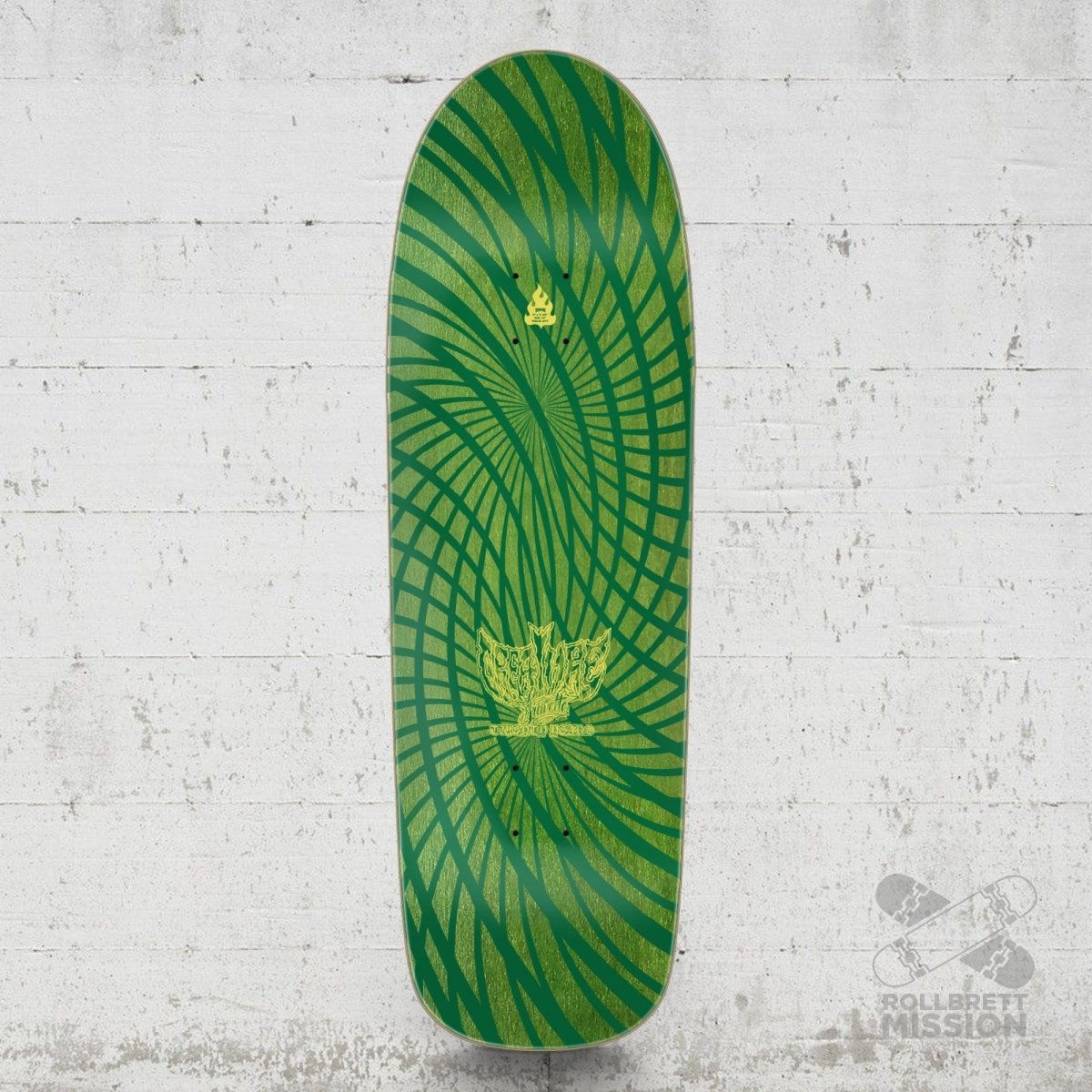 Creature Gravette Hippie Falls Shaped 9.0 Deck - Skateboard-Decks - Rollbrett Mission