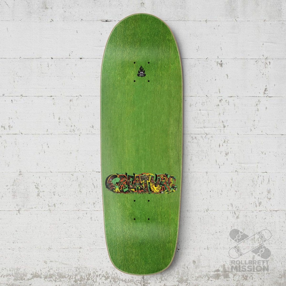 Creature Hallucination Beast Creature Shaped 9.55 Deck - Skateboard-Decks - Rollbrett Mission