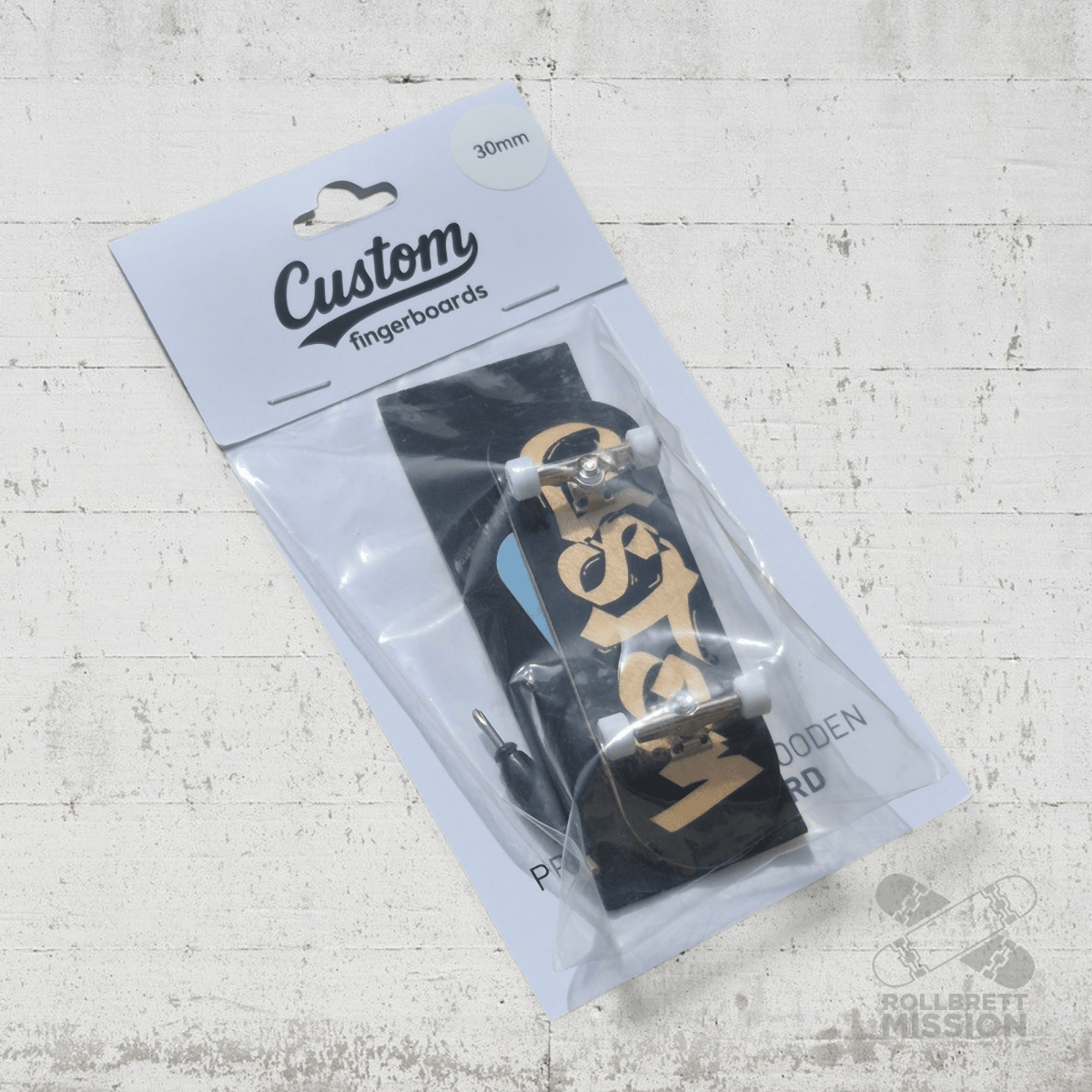 Custom Fingerboard Complete 30mm Start Graffiti - Fingerboard - Rollbrett Mission