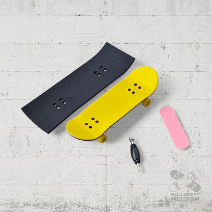 Custom Fingerboard Complete 30mm Start Retro - Fingerboard - Rollbrett Mission