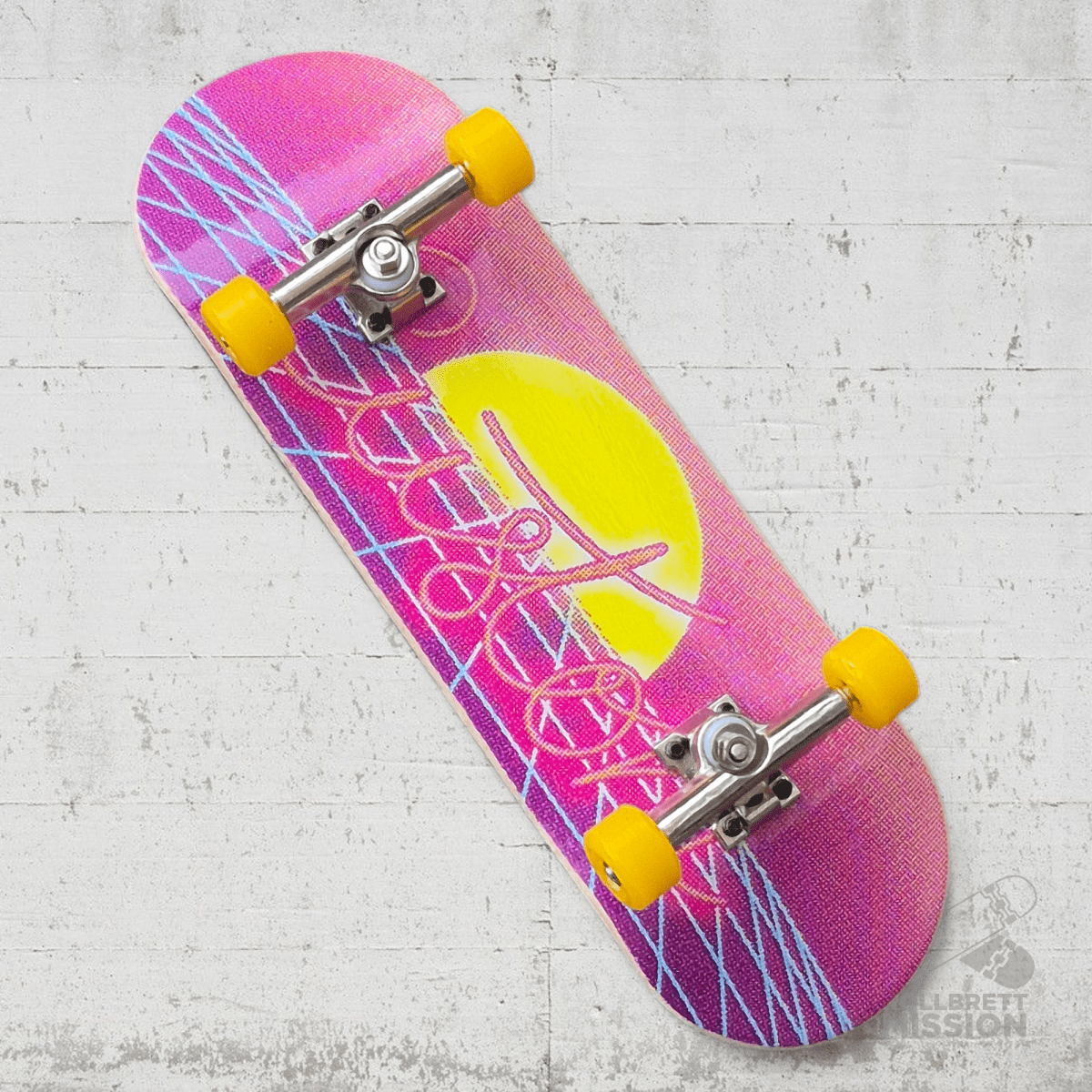 Custom Fingerboard Complete 30mm Start Retro - Fingerboard - Rollbrett Mission