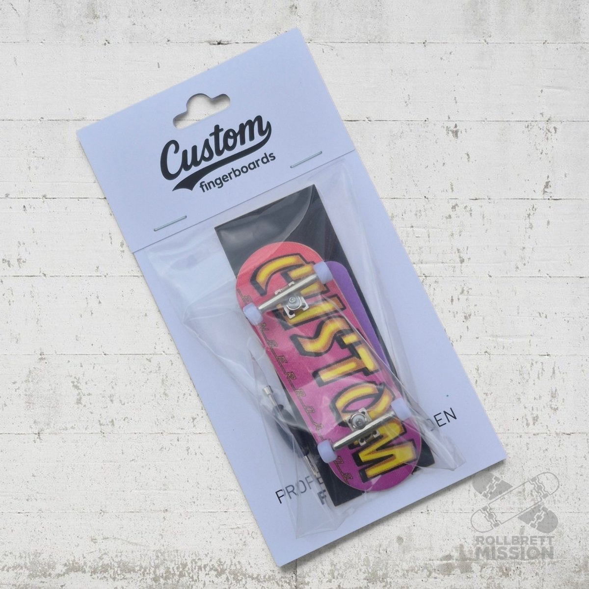 Custom Fingerboard Complete Pro Brand 34mm - Fingerboard - Rollbrett Mission