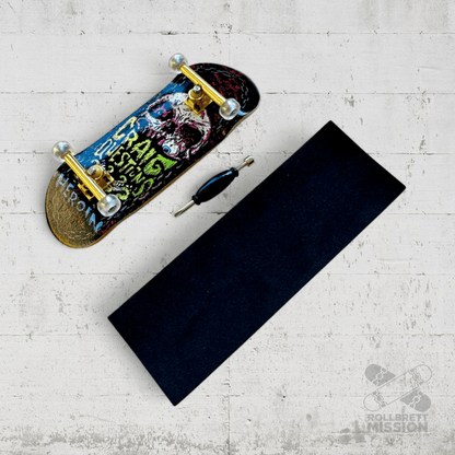 Custom Fingerboard Complete Pro Heroin Craig Questions 34mm - Fingerboard - Rollbrett Mission