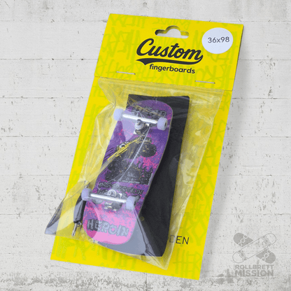 Custom Fingerboard Complete Pro Heroin Dead Dave Knock Off - Fingerboard - Rollbrett Mission