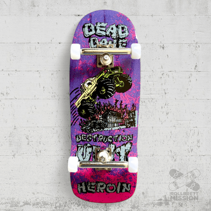 Custom Fingerboard Complete Pro Heroin Dead Dave Knock Off - Fingerboard - Rollbrett Mission