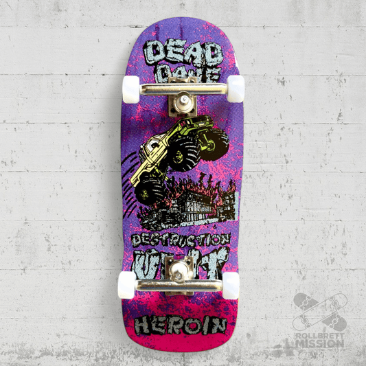 Custom Fingerboard Complete Pro Heroin Dead Dave Knock Off - Fingerboard - Rollbrett Mission