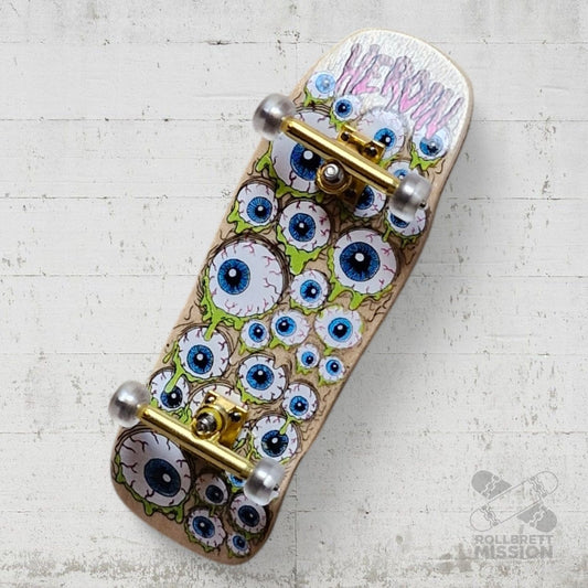 Custom Fingerboard Complete Pro Heroin Eyes - Fingerboard - Rollbrett Mission
