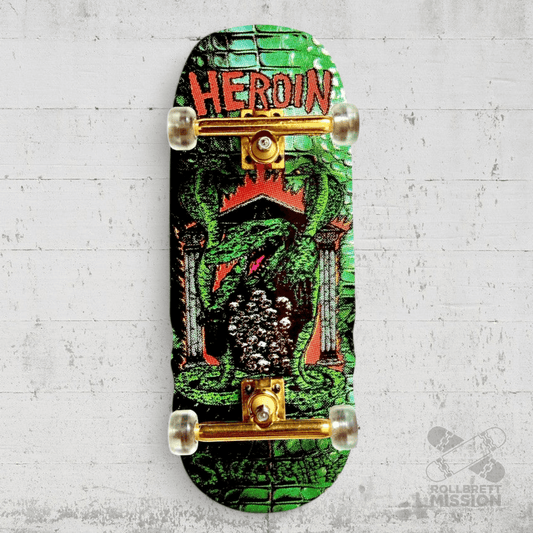 Custom Fingerboard Complete Pro Heroin Swampy Knock Off - Fingerboard - Rollbrett Mission