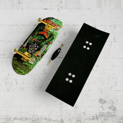 Custom Fingerboard Complete Pro Heroin Swampy Knock Off - Fingerboard - Rollbrett Mission