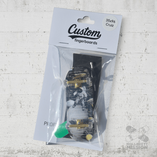 Custom Fingerboard Complete Pro Ufo 35mm Cruiser - Fingerboard - Rollbrett Mission