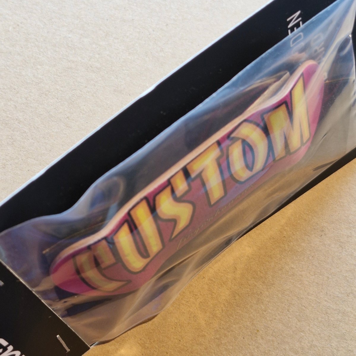 Custom Fingerboard Deck Brand Words 34mm - Fingerboard - Rollbrett Mission