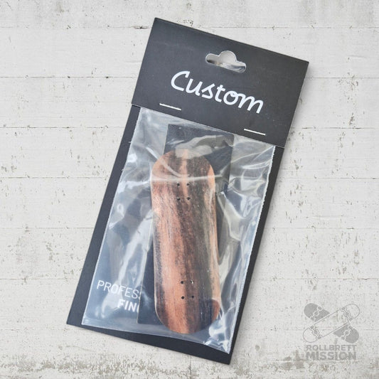 Custom Fingerboard Deck Darkwood 34mm - Fingerboard - Rollbrett Mission