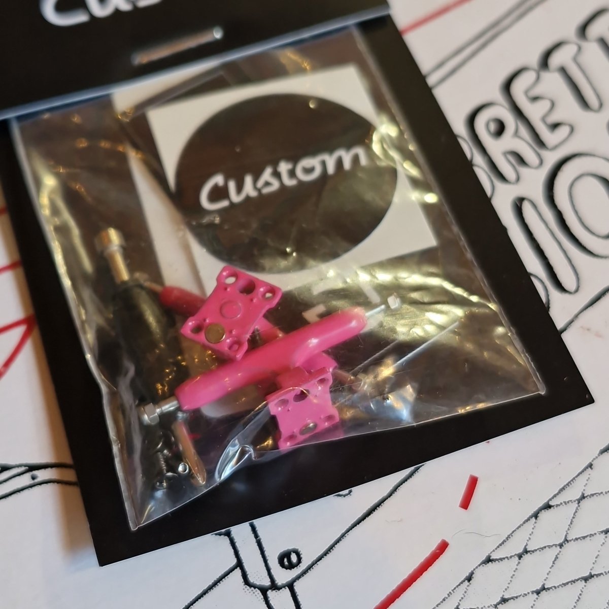 Custom Fingerboard Trucks 34mm - Fingerboard - Rollbrett Mission