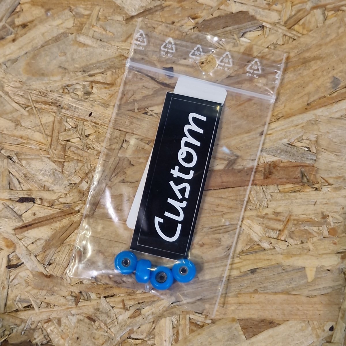 Custom Fingerboard Wheels sky blue - Fingerboard - Rollbrett Mission