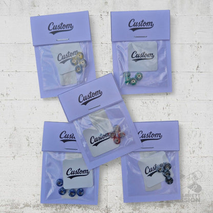 Custom Fingerboard Wheels Swirl color - Fingerboard - Rollbrett Mission