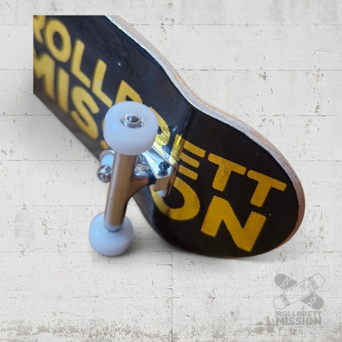 Custom x Rollbrett Mission Fingerboard Pro Complete Classic Logo 32mm - Fingerboard - Rollbrett Mission