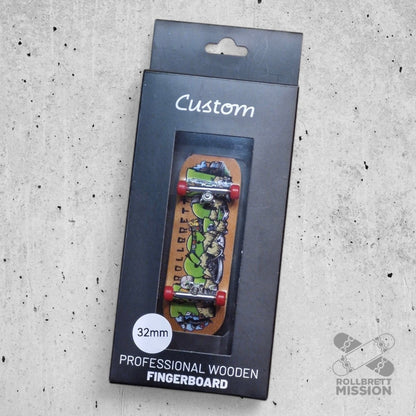 Custom x Rollbrett Mission Fingerboard Pro Complete Shop Spirit 32mm - Fingerboard - Rollbrett Mission