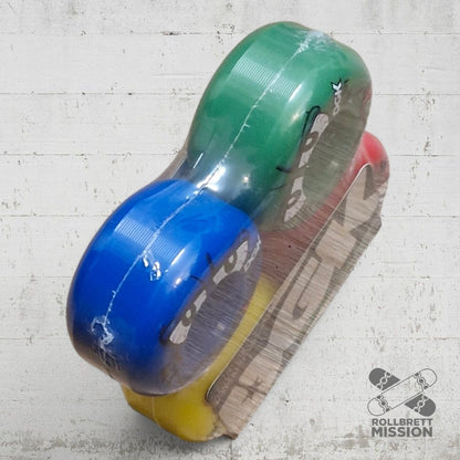 DGK Drizzle Wheels 52mm 101A bunt - Skateboard - Rollen - Rollbrett Mission