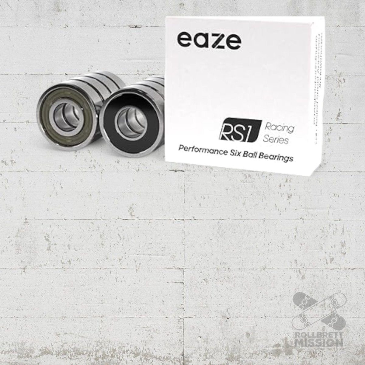 Eaze RS1 Racing Series Six Ball Bearings Skateboard Kugellager - Skateboard - Kleinteile - Rollbrett Mission
