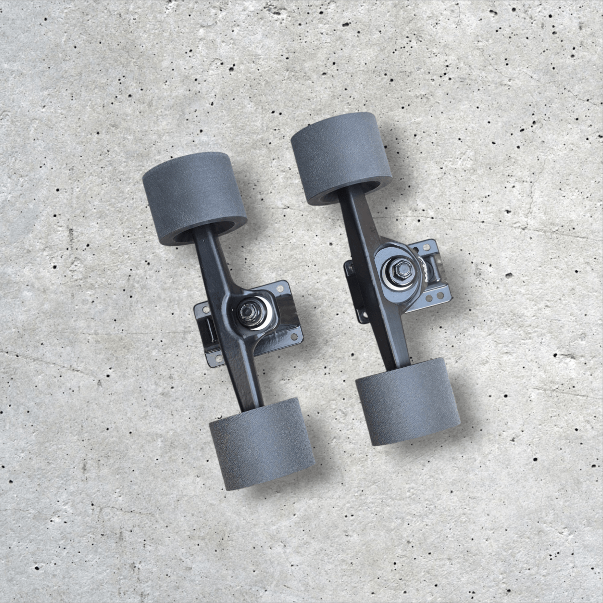 Flux Surfskate Components Trucks Wheels Set 158mm 9.0 black - Skateboard - Teile - Rollbrett Mission