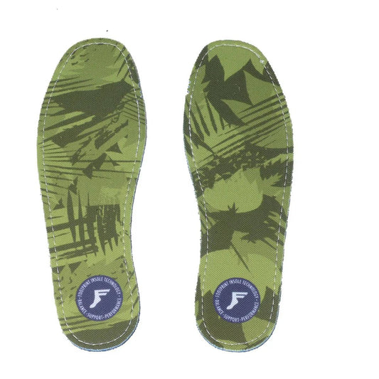 Footprint FP King Foam Insoles Flat 3mm Camo green - Skateboard-Kleinteile - Rollbrett Mission