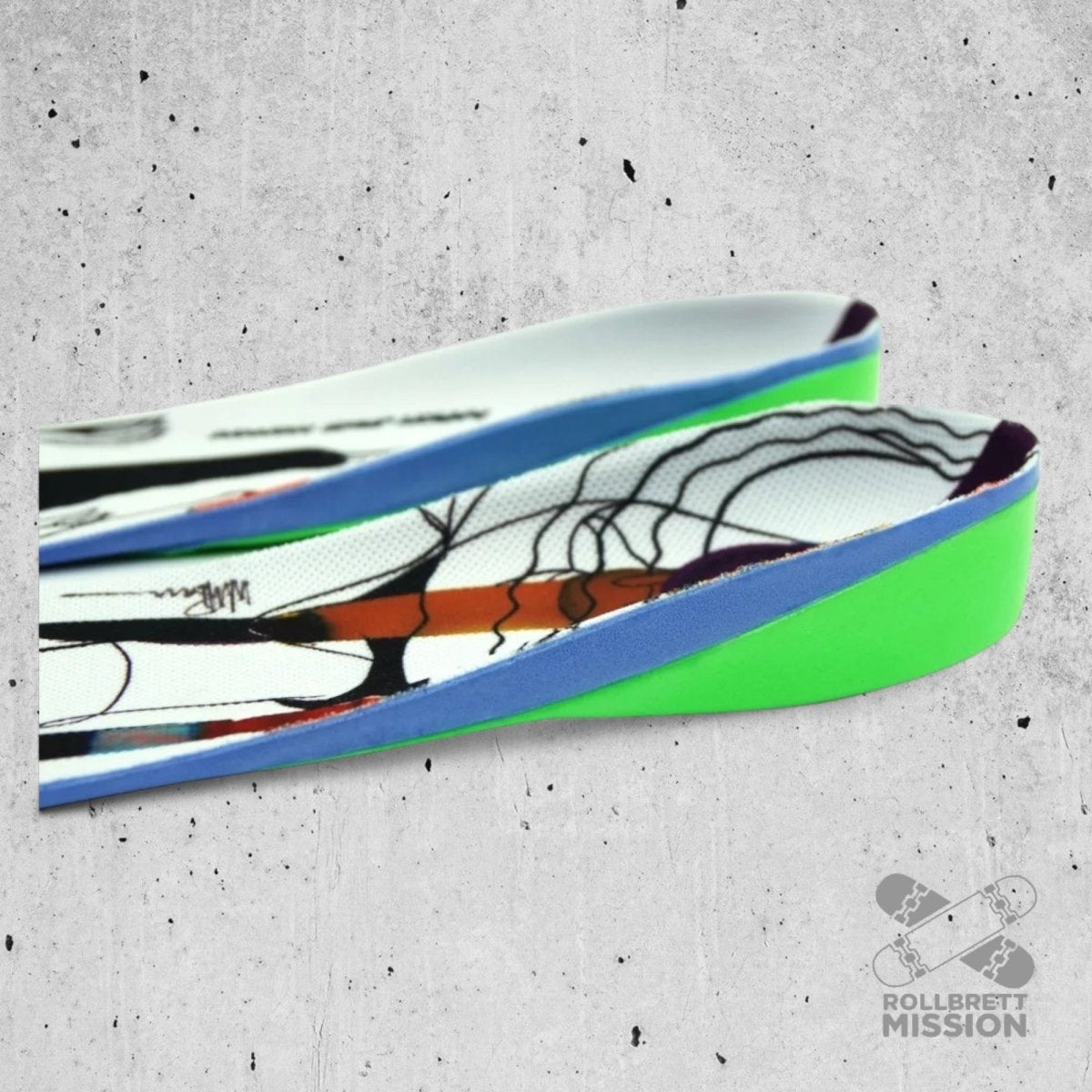 Footprint Insoles FP Elite High Pro Jaws - Skateboard - Kleinteile - Rollbrett Mission