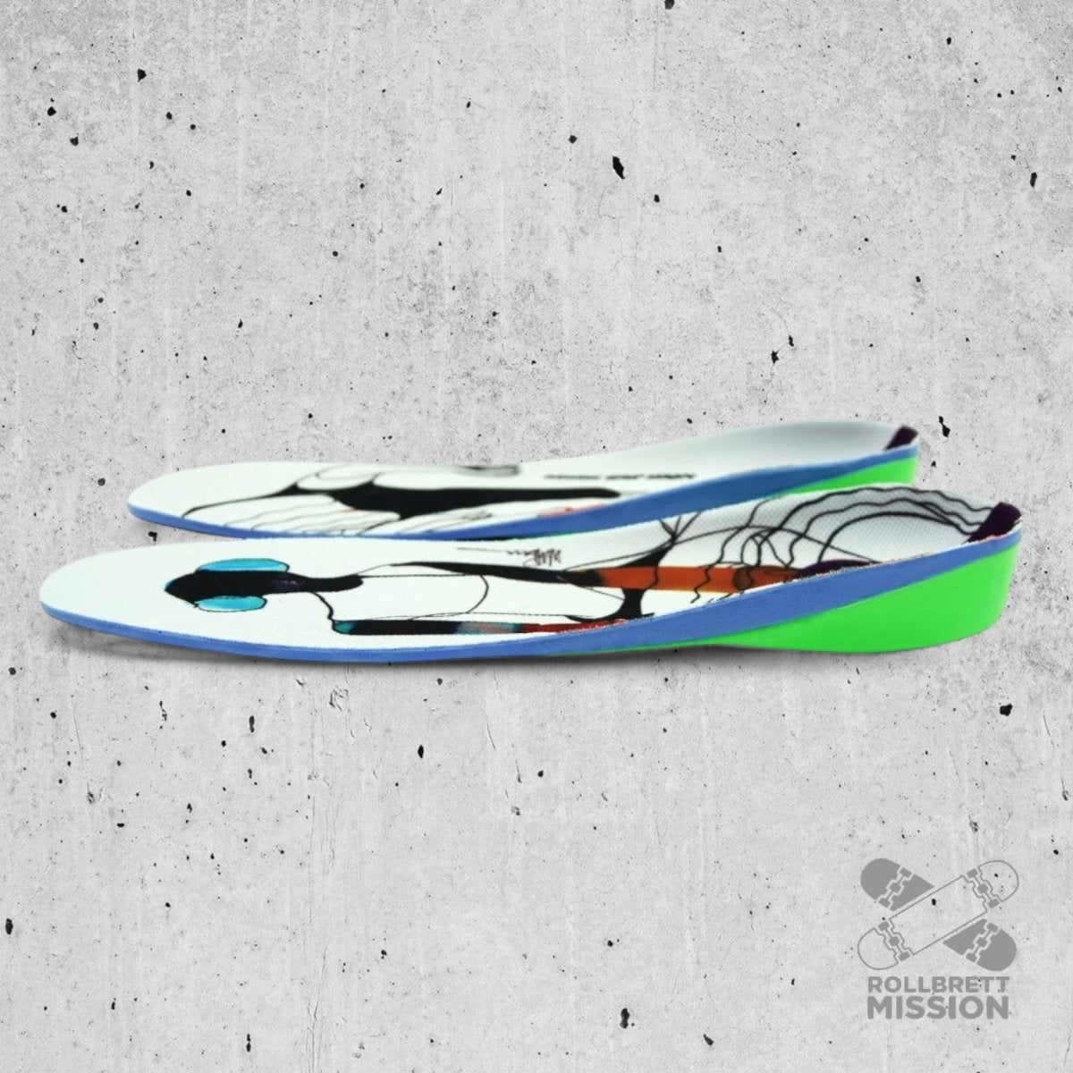 Footprint Insoles FP Elite High Pro Jaws - Skateboard - Kleinteile - Rollbrett Mission