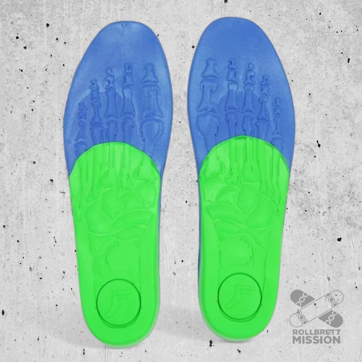 Footprint Insoles FP Elite High Pro Jaws - Skateboard - Kleinteile - Rollbrett Mission