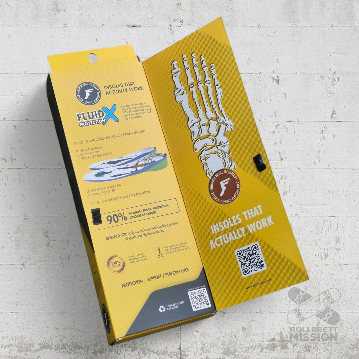 Footprint Insoles FP Kingfoam Elite Mid PRO Classic - Skateboard - Kleinteile - Rollbrett Mission