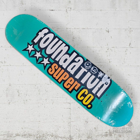 Foundation 3 Star 7.88" Deck - Skateboard - Decks - Rollbrett Mission