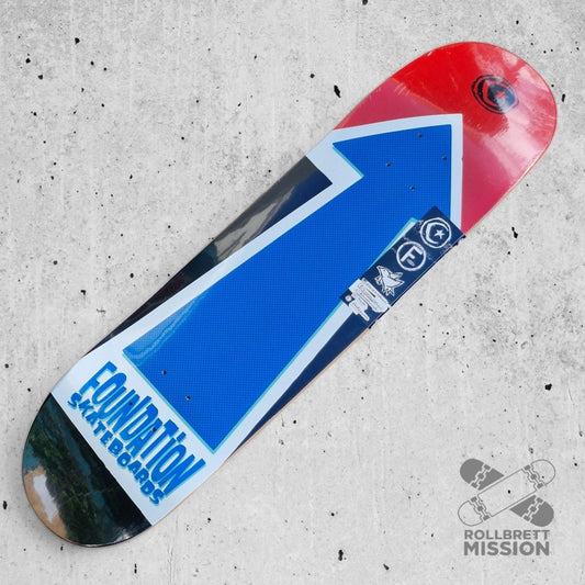 Foundation Arrow 8.25 Deck - Skateboard - Decks - Rollbrett Mission