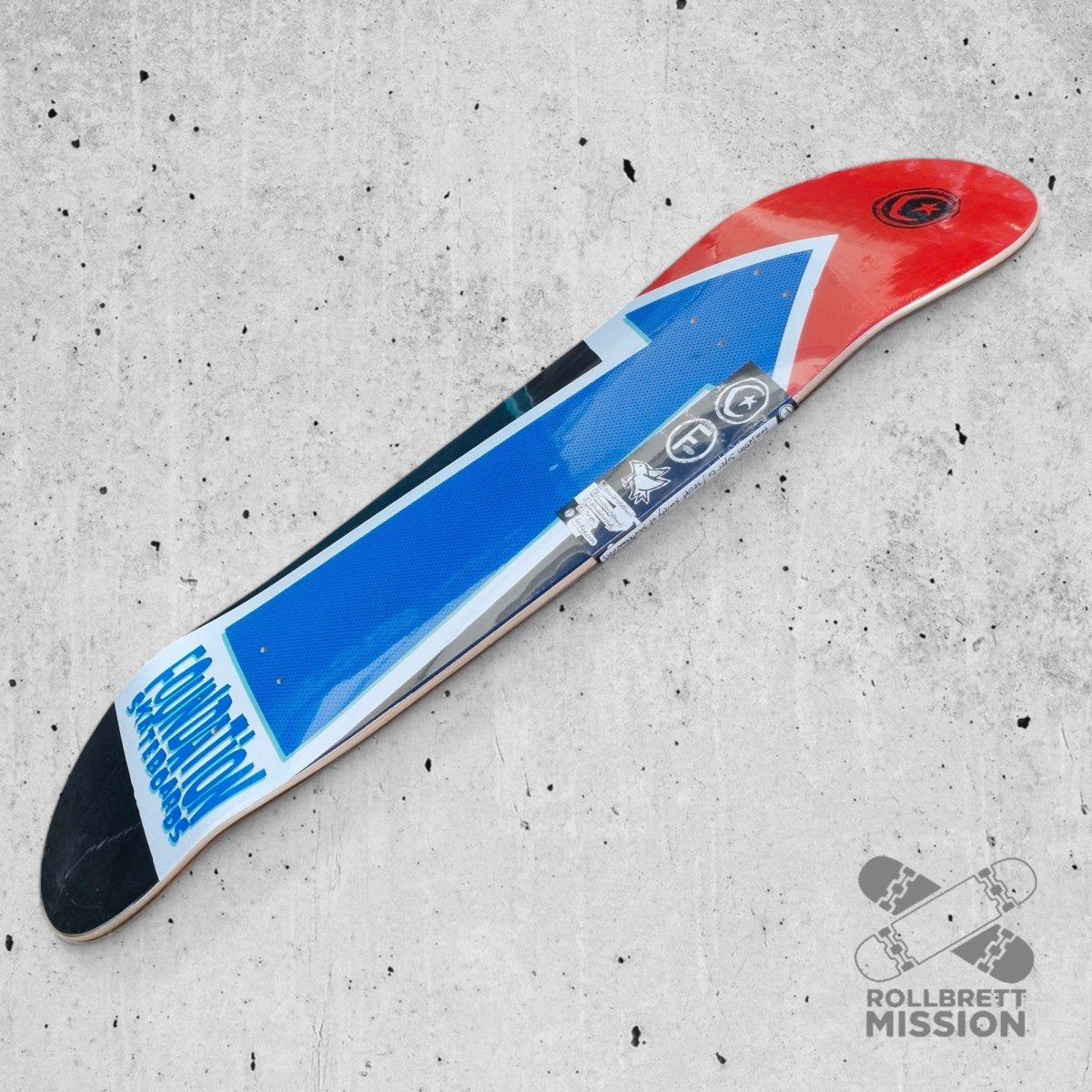 Foundation Arrow 8.25 Deck - Skateboard - Decks - Rollbrett Mission